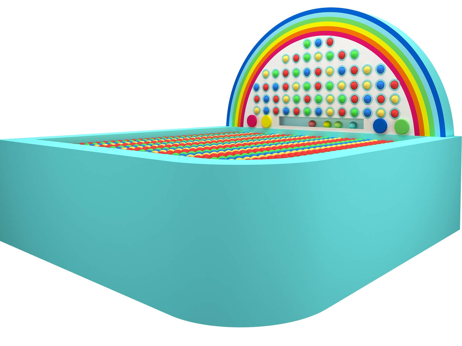 38彩虹波波球池
